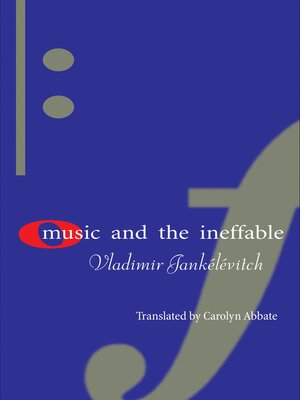 cover image of Music and the Ineffable